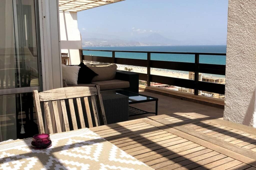 Hb Apartments - Atico Torre Del Mar Alicante - San Juan Playa - Alicante Eksteriør billede